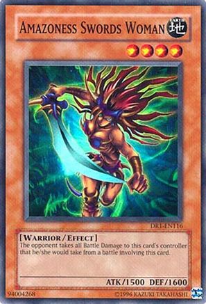 Amazoness Swords Woman (DR1-EN116) - Dark Revelation Volume 1 Unlimited