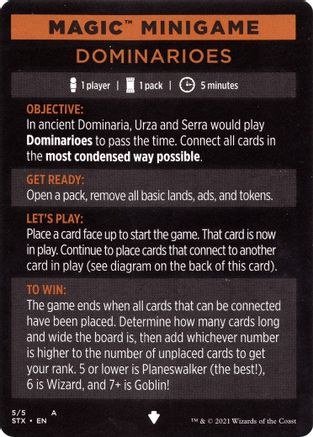 Magic Minigame: Dominarioes [STX - 5]