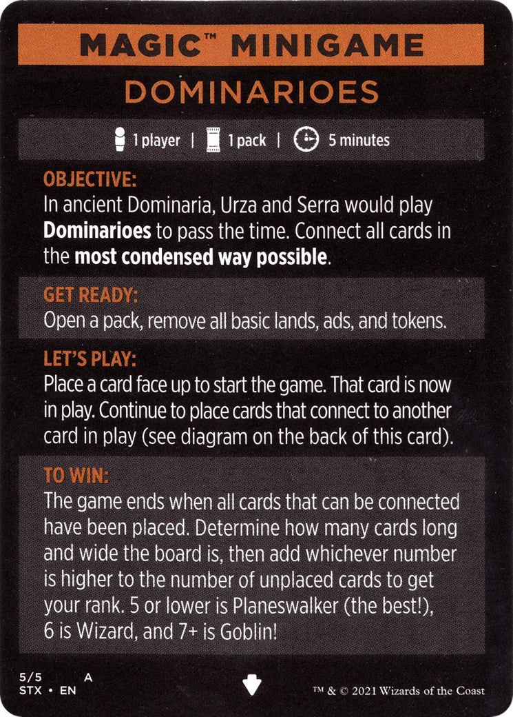 Magic Minigame: Dominarioes [STX - 5]