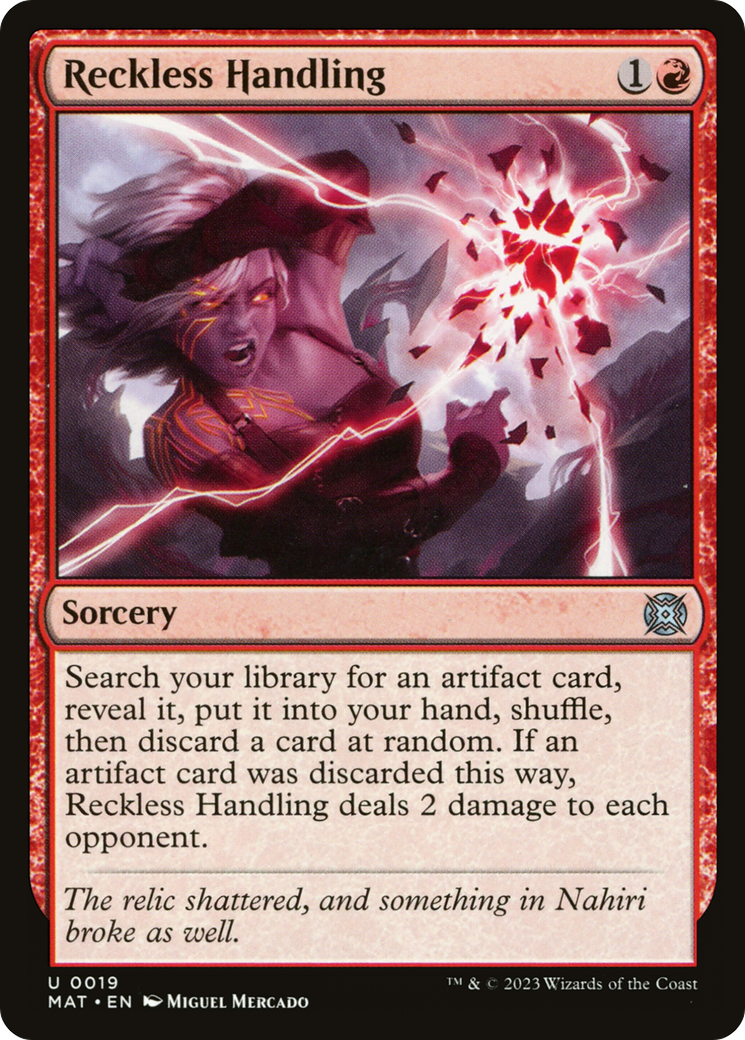 Reckless Handling [MAT - 19]