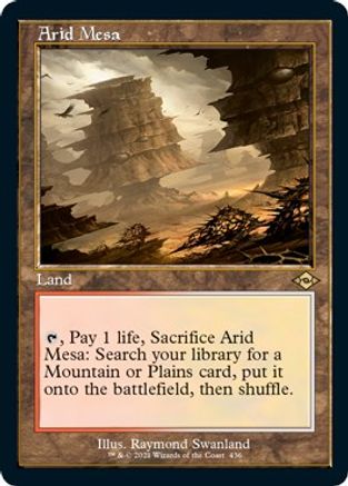 Arid Mesa (Retro Frame) (Foil Etched) [MH2 - 436]