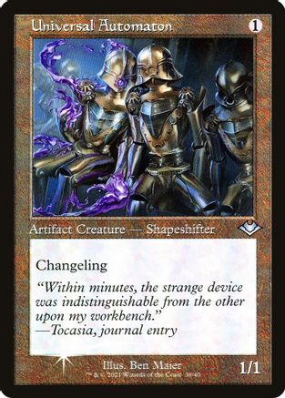 Universal Automaton (Retro Frame) (Foil Etched) [MH1 - 38]