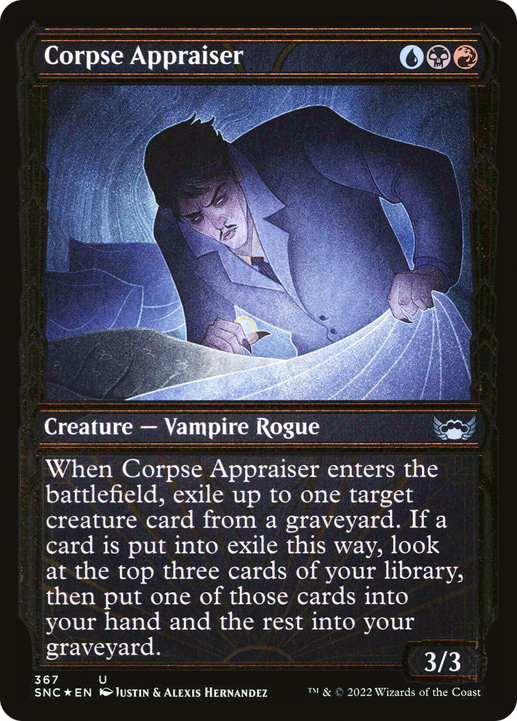 Corpse Appraiser (Gilded Foil) [SNC - 367]