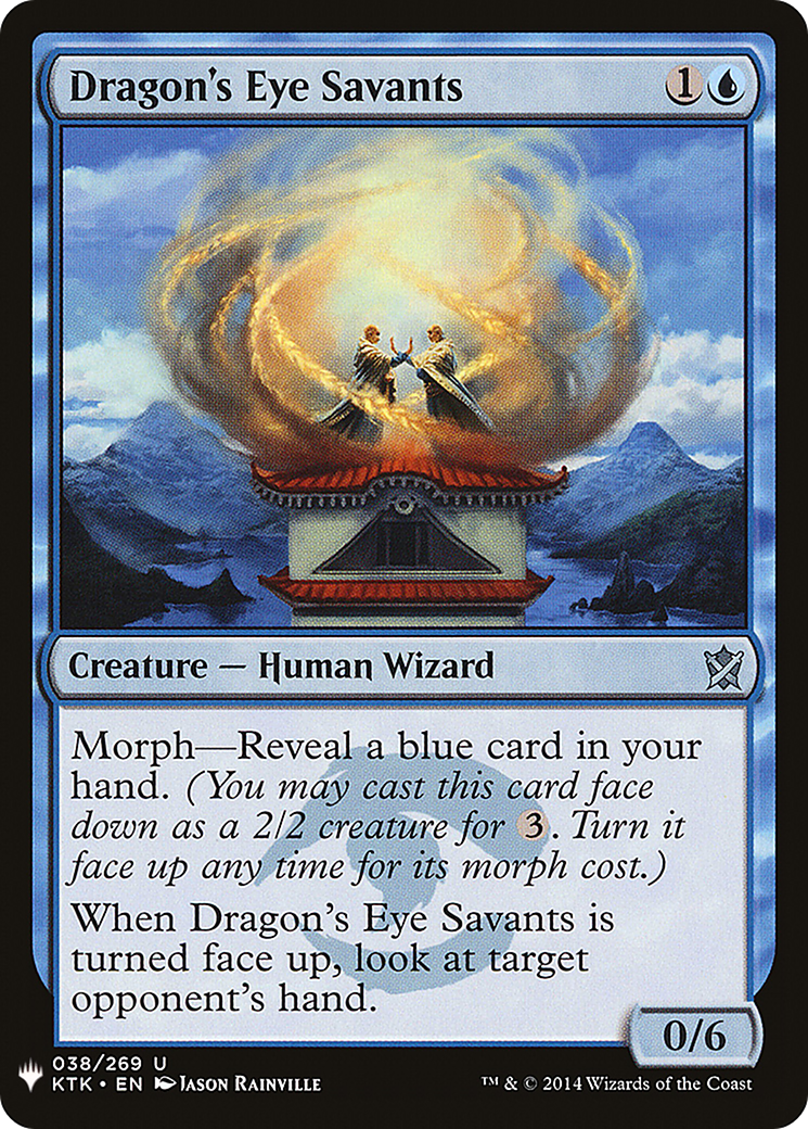 Dragon's Eye Savants [LIST - 38]