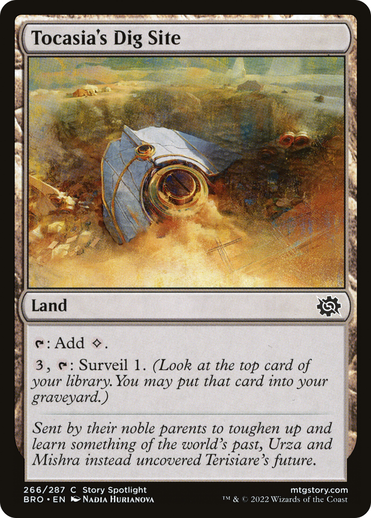 Tocasia's Dig Site [BRO - 266]