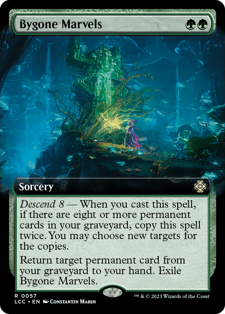 Bygone Marvels (Extended Art) (LCC-057) - The Lost Caverns of Ixalan Commander: (Extended Art)
