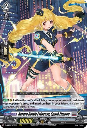 Aurora Battle Princess, Spark Limone (D-SS01/023EN) - D-SS01: Festival Collection 2021