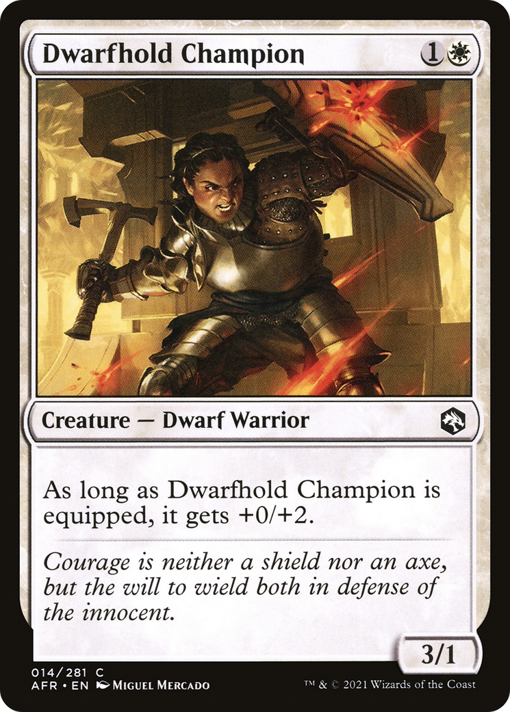 Dwarfhold Champion [AFR - 14]