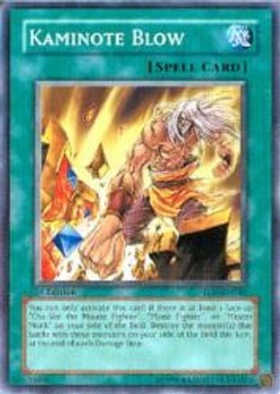 Kaminote Blow (TLM-EN042) - The Lost Millennium 1st Edition