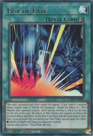 Fist of Fate [EGO1 - EGO1-EN003]