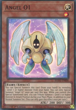 Angel O1 (EGO1-EN006) - Egyptian God Deck: Obelisk the Tormentor Unlimited