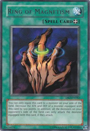 Ring of Magnetism (DB2-EN082) - Dark Beginning 2 Unlimited