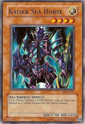Kaiser Sea Horse (DB2-EN115) - Dark Beginning 2 Unlimited