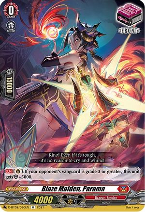 Blaze Maiden, Parama [D-BT02 - D-BT02/030EN]