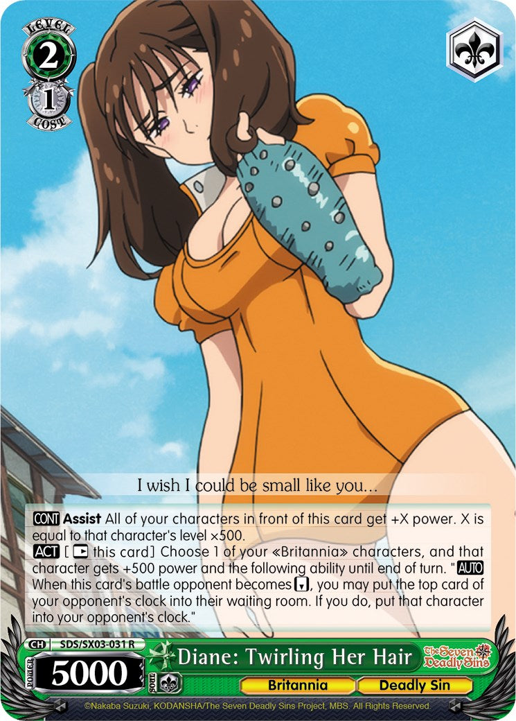 Diane: Twirling Her Hair [SDS/SX03 - SDS/SX03-031 R]