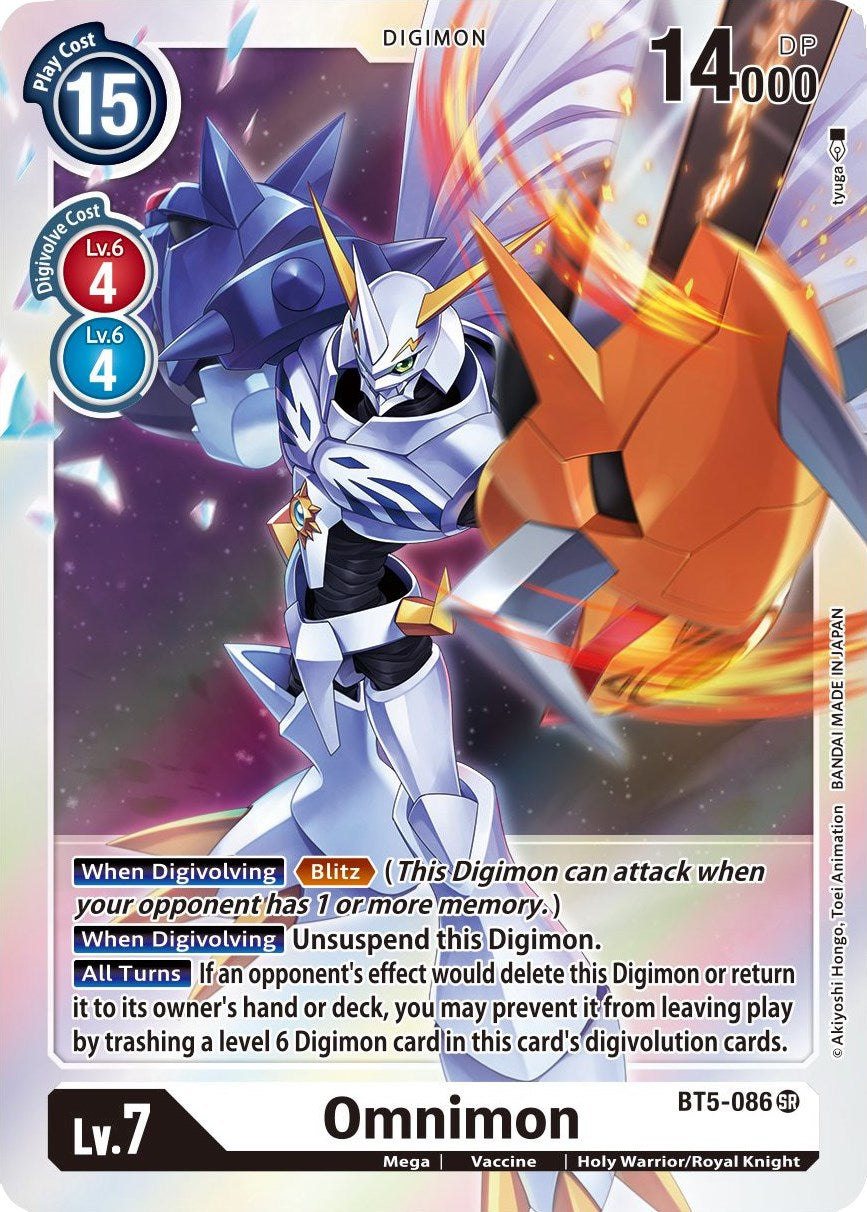 Omnimon [BT05 - BT5-086 SR]