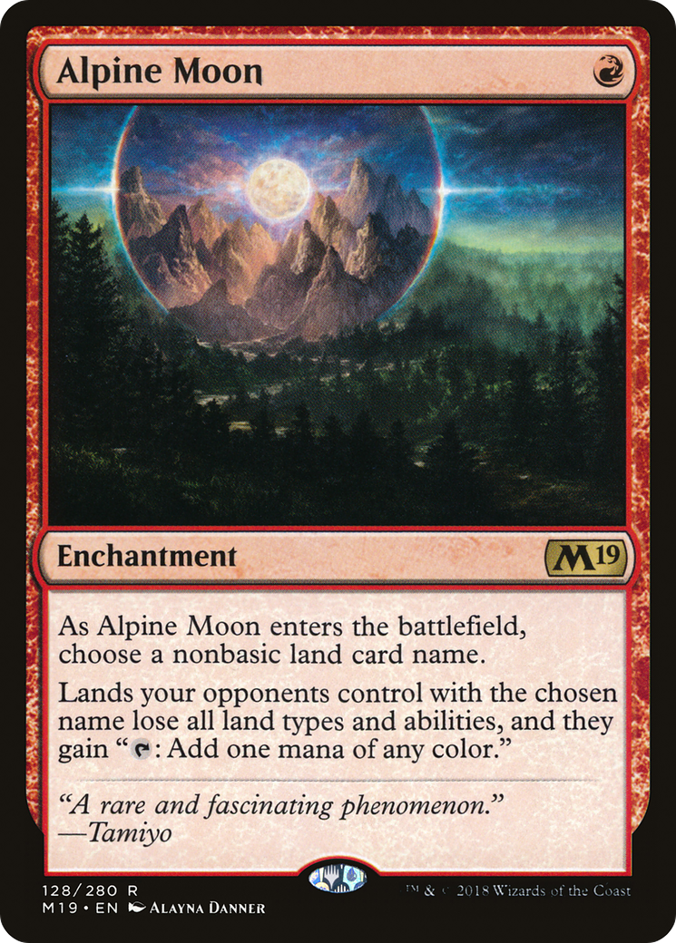 Alpine Moon [M19 - 128]