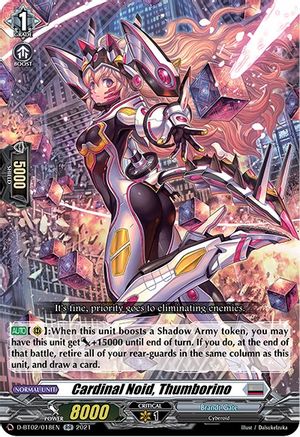 Cardinal Noid, Thumborino (D-BT02/018EN) - D-BT02: A Brush with the Legends