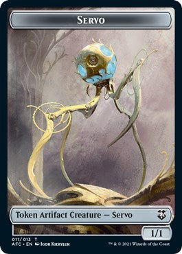 Servo // Treasure Double-Sided Token [AFC - 11 // 15]
