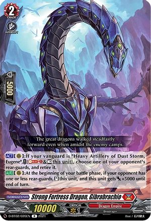 Strong Fortress Dragon, Gibrabrachio (D-BT02/026EN) - D-BT02: A Brush with the Legends