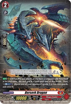 Berserk Dragon (D-BT02/028EN) - D-BT02: A Brush with the Legends