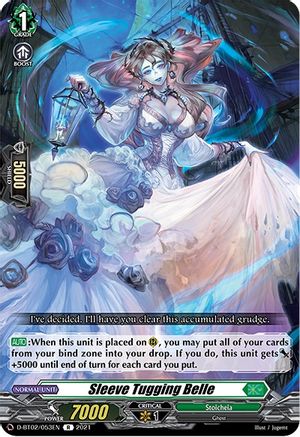 Sleeve Tugging Belle (D-BT02/053EN) - D-BT02: A Brush with the Legends