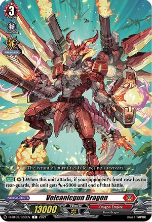 Volcanicgun Dragon (D-BT02/056EN) - A Brush with the Legends