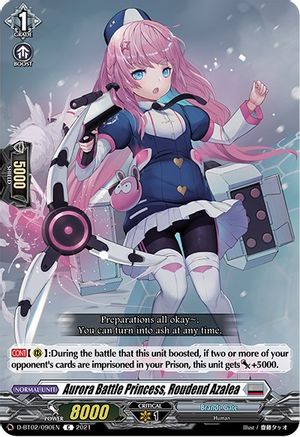 Aurora Battle Princess, Roudend Azalea (D-BT02/090EN) - D-BT02: A Brush with the Legends
