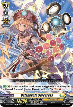 Octadevote Sorceress (D-BT02/096EN) - A Brush with the Legends