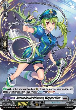 Aurora Battle Princess, Wapper Plun (Holo) (D-BT02/H29EN) - D-BT02: A Brush with the Legends