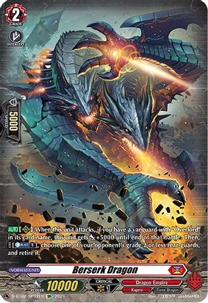 Berserk Dragon (SP) (D-BT02/SP32EN) - D-BT02: A Brush with the Legends