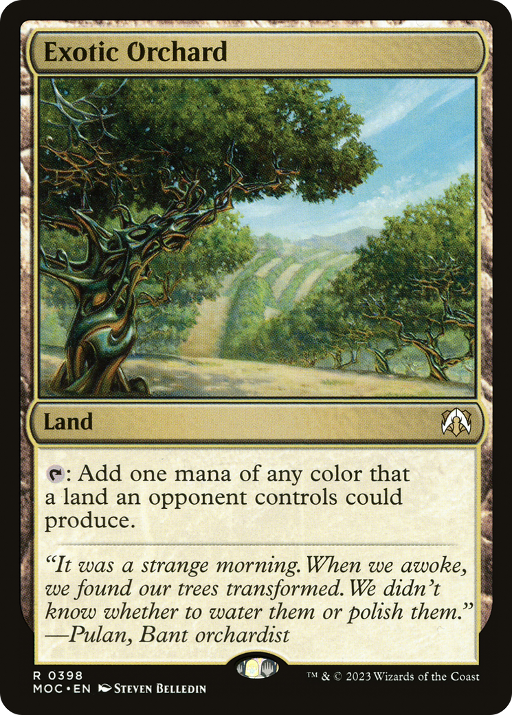 Exotic Orchard [MOC - 398]
