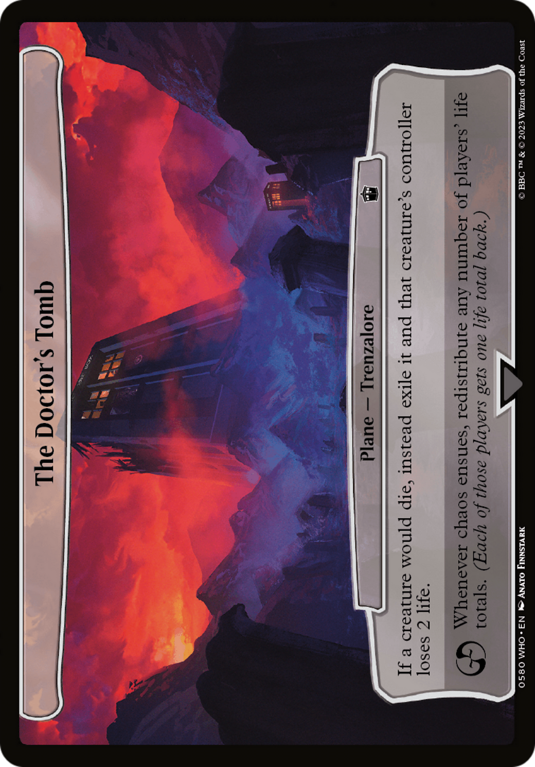 The Doctor's Tomb [WHO - 580]