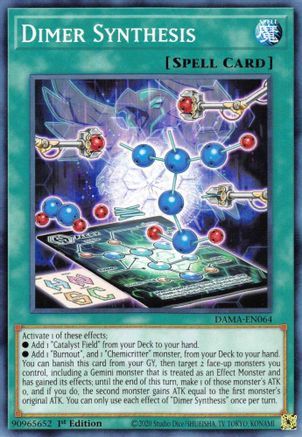 Dimer Synthesis (DAMA-EN064) - Dawn of Majesty 1st Edition