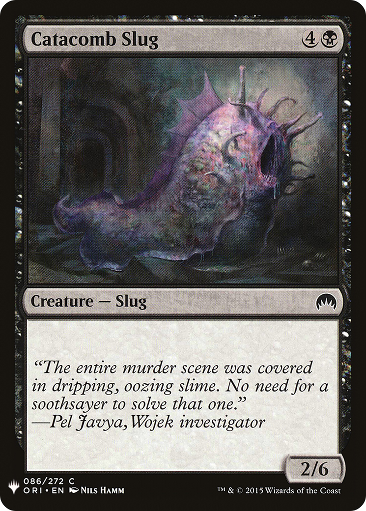 Catacomb Slug [LIST - 86]