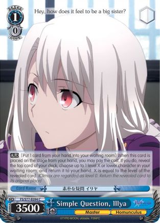Simple Question, Illya [FS/S77 - FS/S77-E094 C]