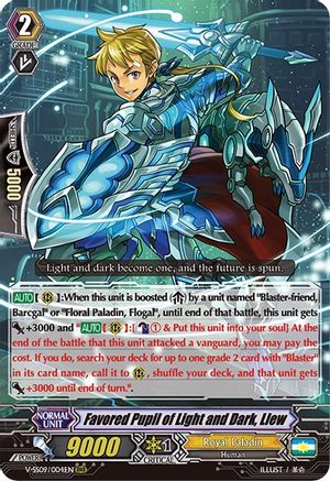 Favored Pupil of Light and Dark, Llew (V-SS09/004EN) - V-SS09: Revival Selection