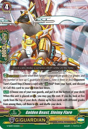 Golden Beast, Sleimy Flare (V-SS09/032EN) - V-SS09: Revival Selection