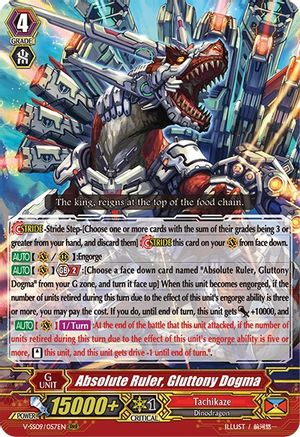Absolute Ruler, Gluttony Dogma (V-SS09/057EN) - V-SS09: Revival Selection