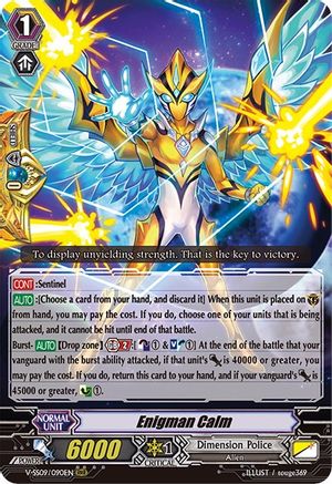 Enigman Calm (V-SS09/090EN) - V-SS09: Revival Selection