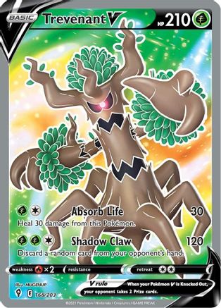 Trevenant V (Full Art) [SWSH07 - 168/203]