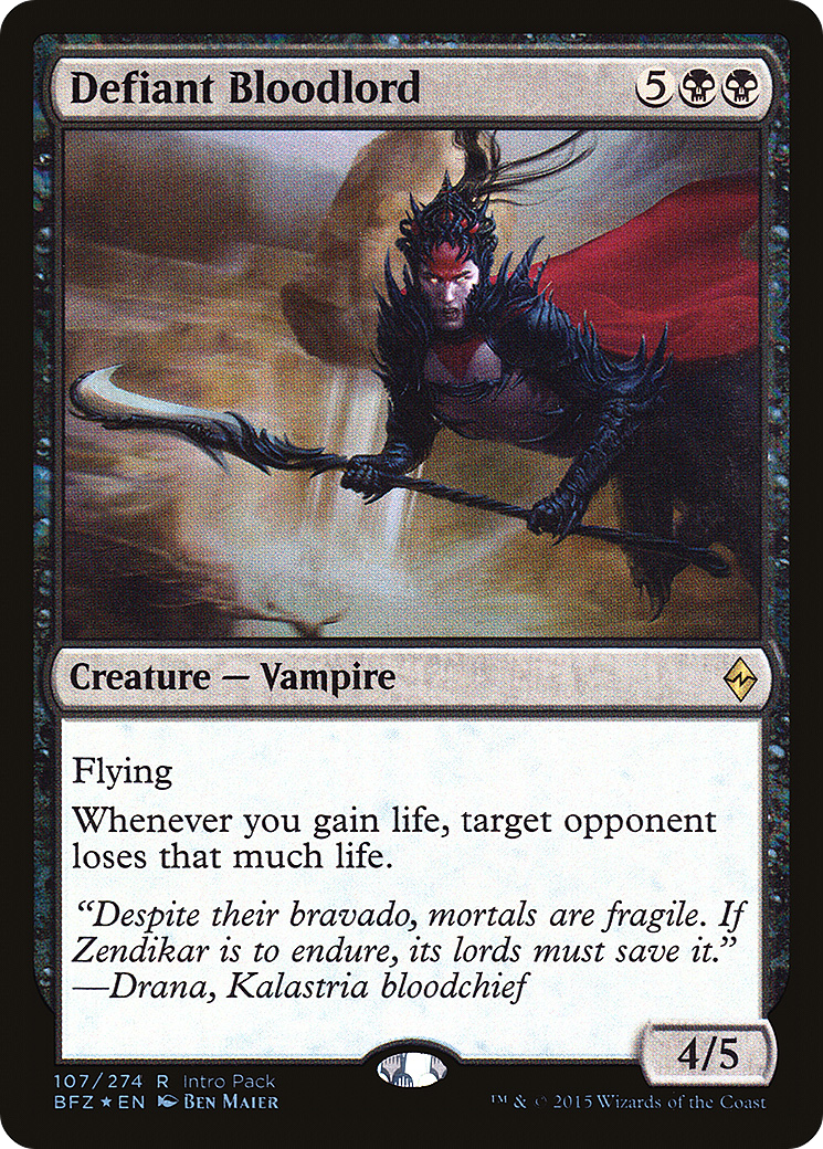 Defiant Bloodlord [UMP - 107]