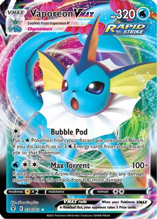 Vaporeon VMAX [SWSH07 - 030/203]