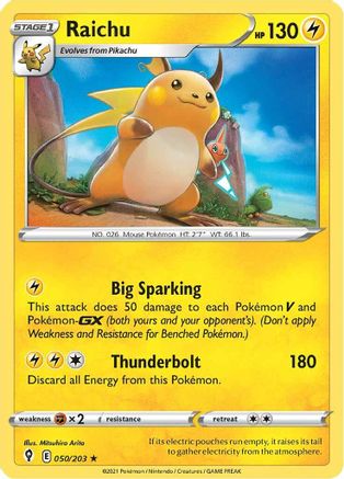 Raichu [SWSH07 - 050/203]