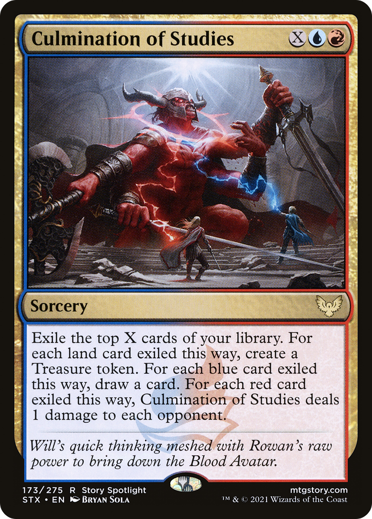 Culmination of Studies [STX - 173]