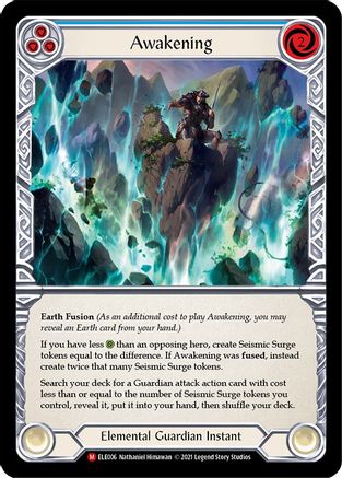 Awakening (ELE006) - Tales of Aria Unlimited Edition Rainbow Foil