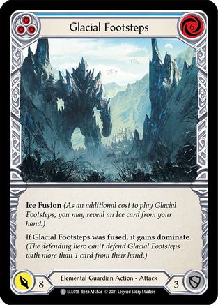 Glacial Footsteps (Blue) [ELE - ELE018]