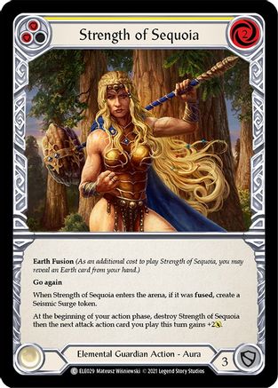 Strength of Sequoia (Yellow) (ELE029) - Tales of Aria Unlimited Edition