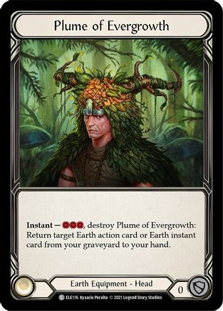 Plume of Evergrowth (ELE116) - Tales of Aria 1st Edition Cold Foil