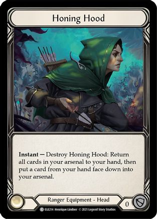Honing Hood (ELE214) - Tales of Aria Unlimited Edition Rainbow Foil
